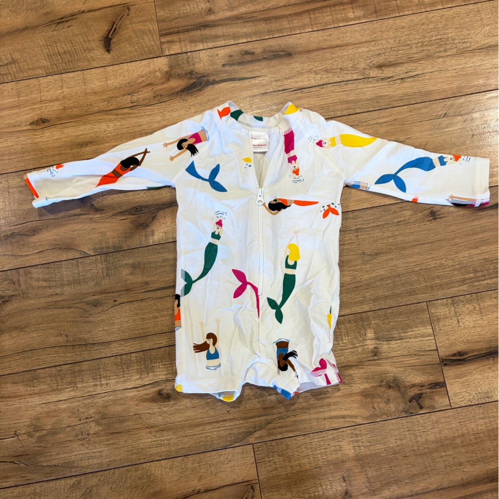 Hanna Anderson Longsleeve Swimsuit- 6-12 Months